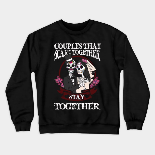 Halloween Couples Matching Crewneck Sweatshirt by KsuAnn